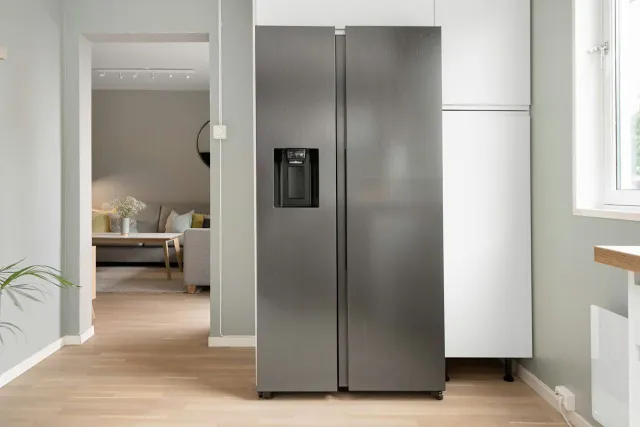 Side-by-side refrigerator 20 cu ft